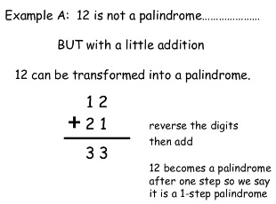 Palindrome adding1